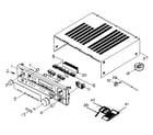 Denon AVR-484 cabinet parts diagram