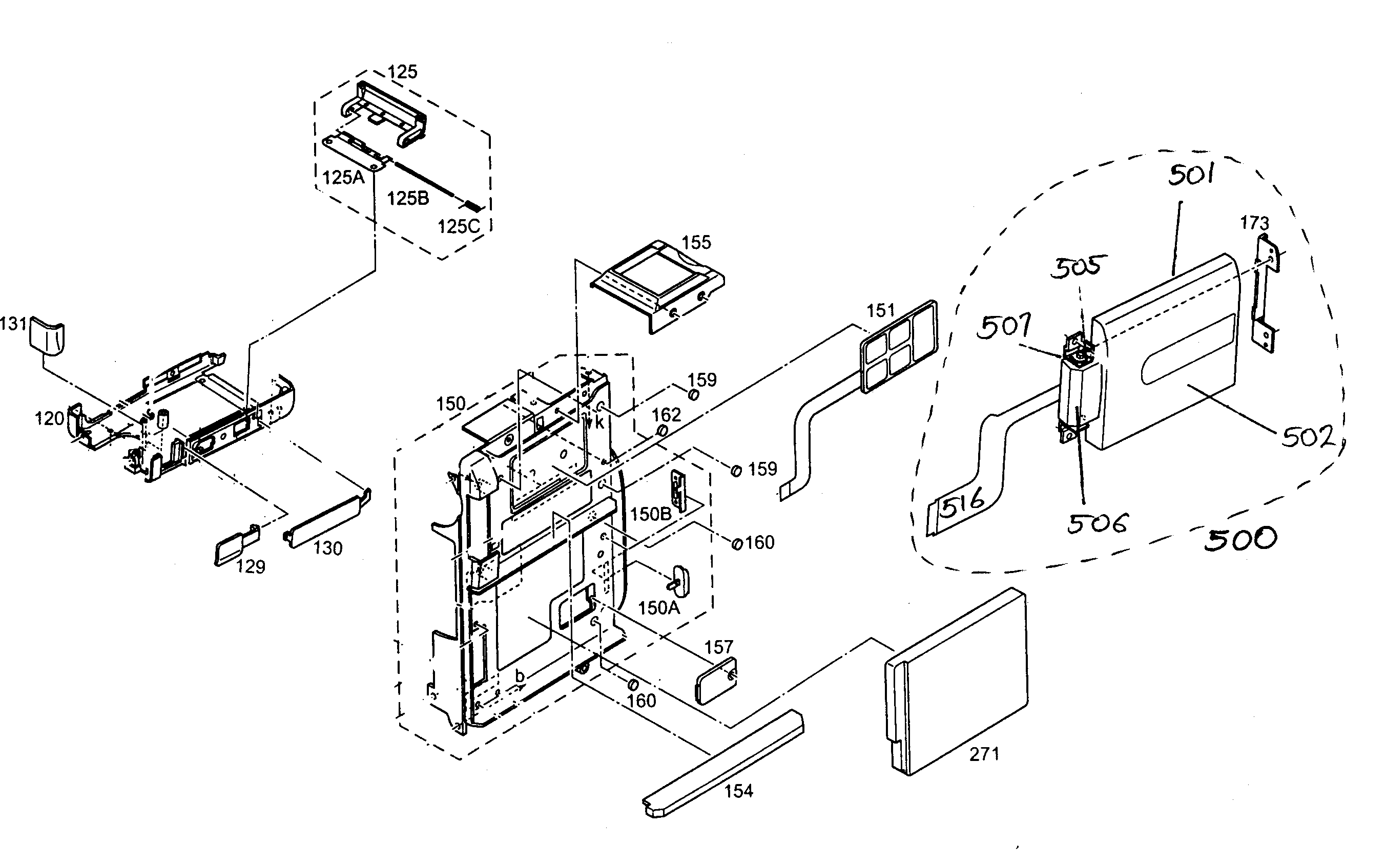 Lcd assy