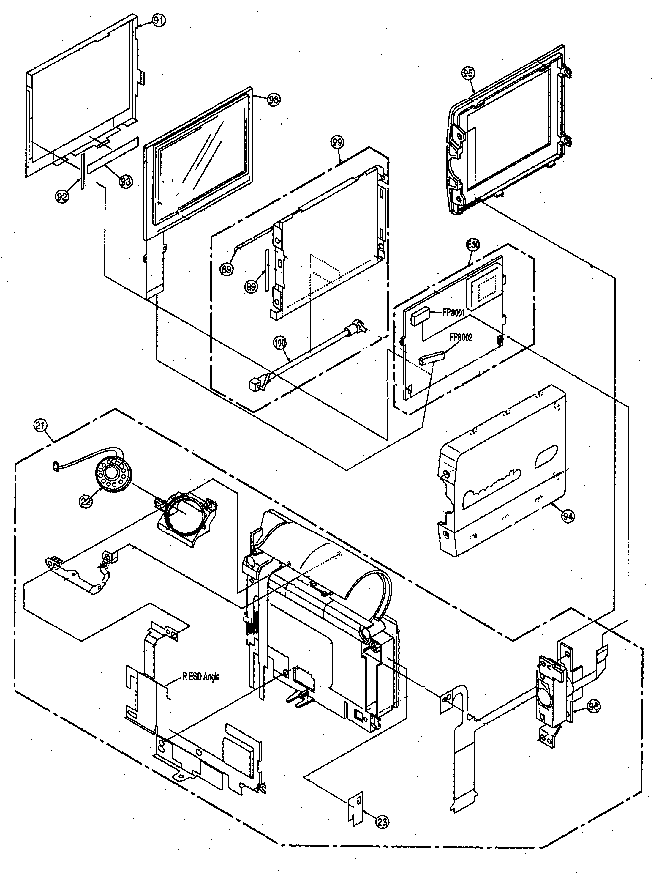 Lcd assy