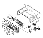 JVC RX-6030VBK cabinet parts diagram