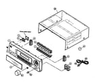 JVC RX-5030VBK cabinet parts diagram