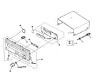 Sony AVD-K800P cabinet parts diagram