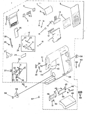 Front panel components