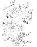 Hook driving shaft