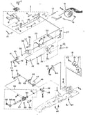 Feed dog rock shaft