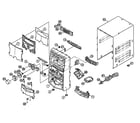 JVC HX-Z30 cabinet parts diagram