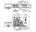 Toshiba 30HF83 cabinet parts diagram