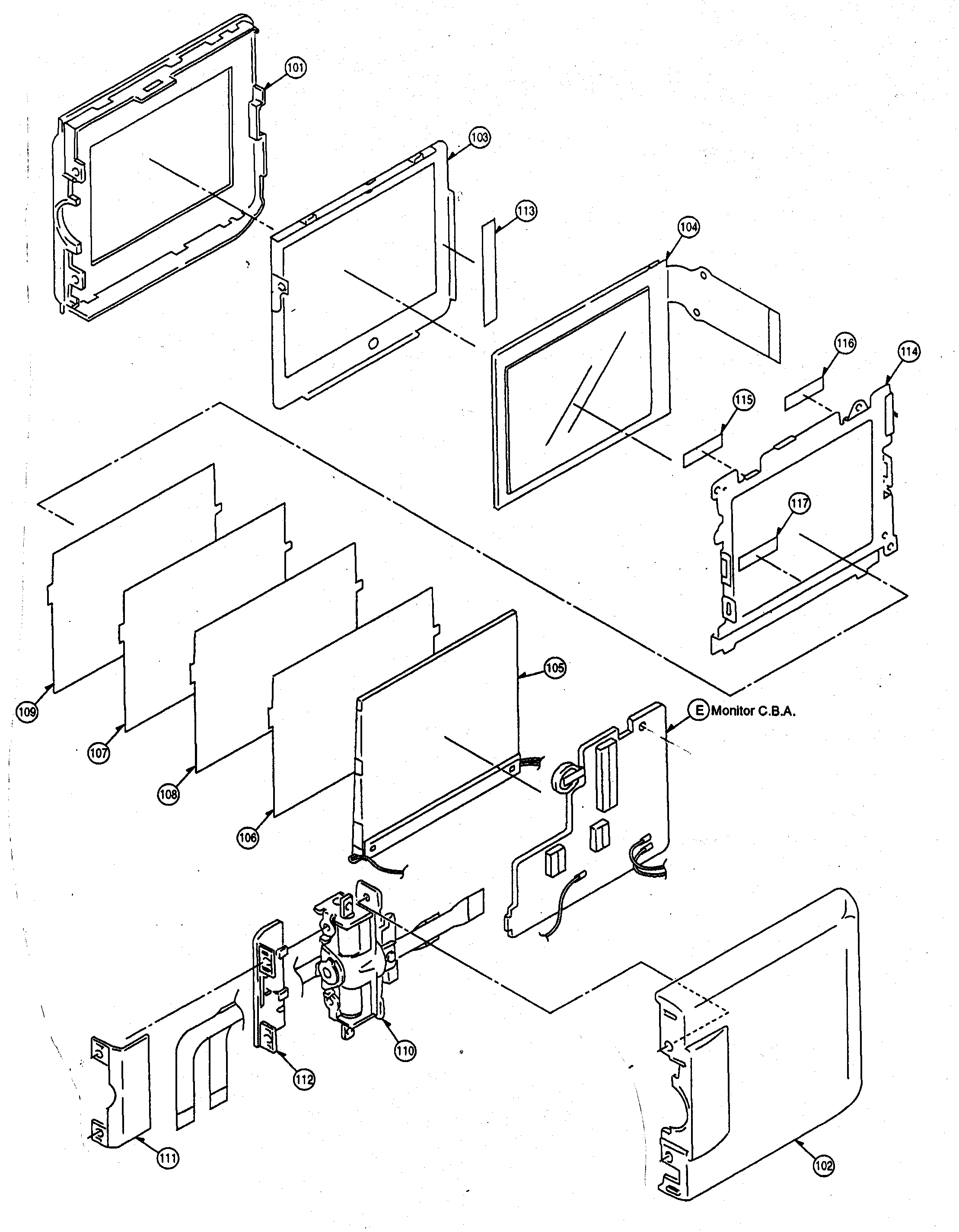 Lcd assy