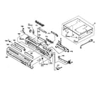 Sony DAV-C450 cabinet parts diagram