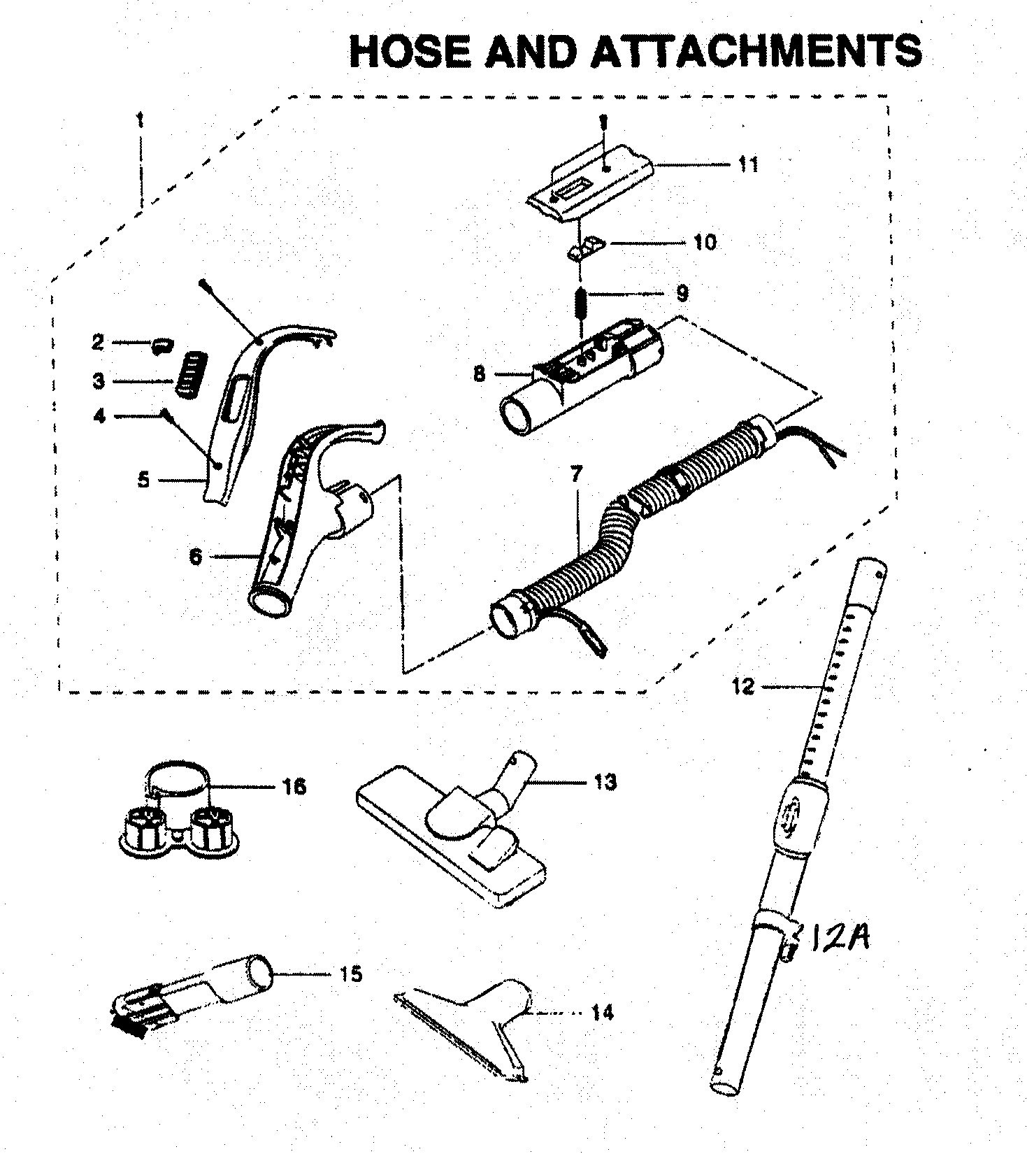 Hose/attachments