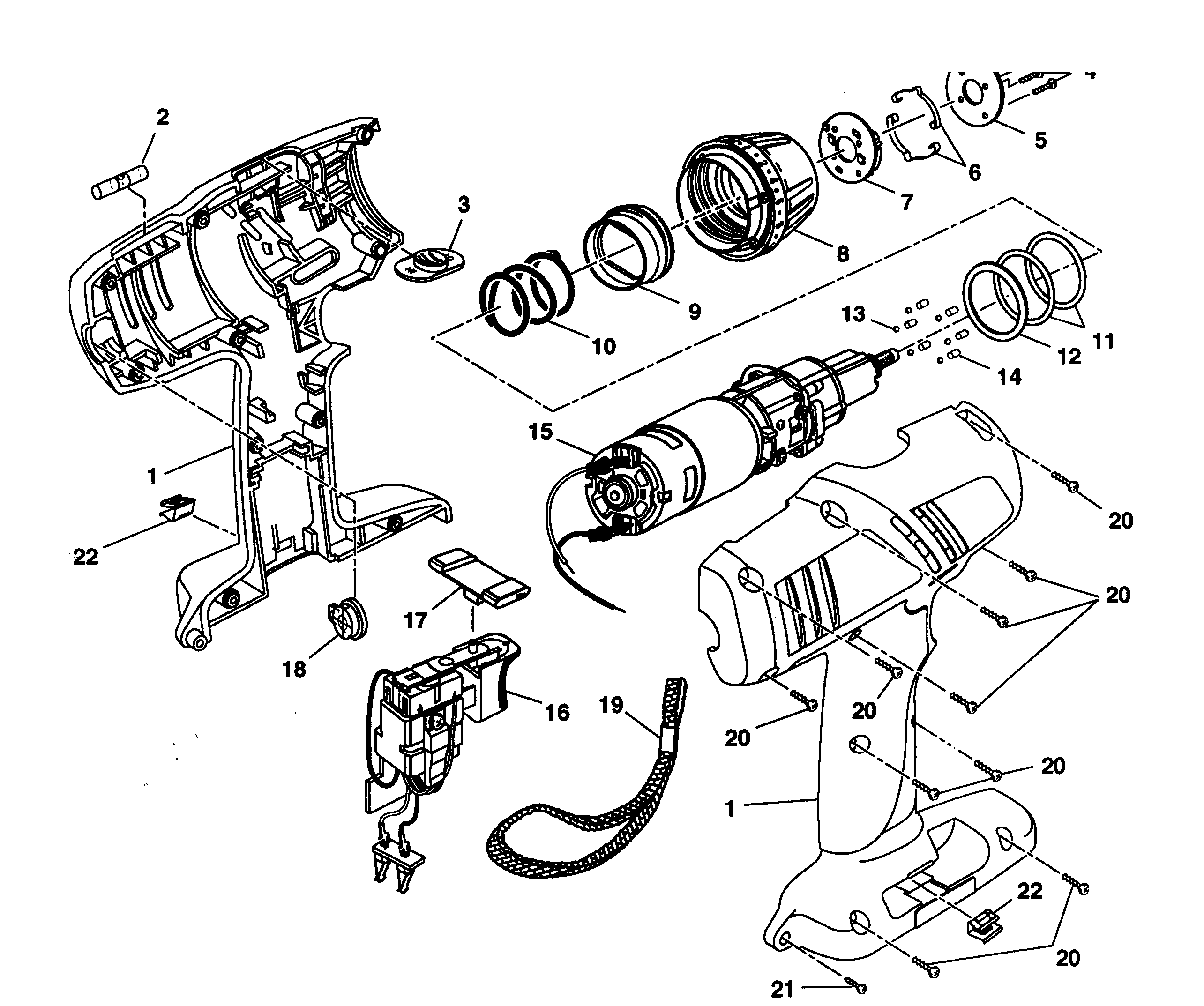 Motor assy