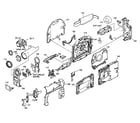 Panasonic VDR-M30 cabinet parts diagram