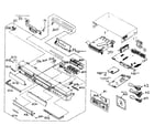 Panasonic DMR-E50S cabinet parts diagram