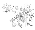 Sony HCD-GSX75 cabinet parts diagram