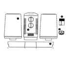 Kenmore 997151250 cabinet parts diagram
