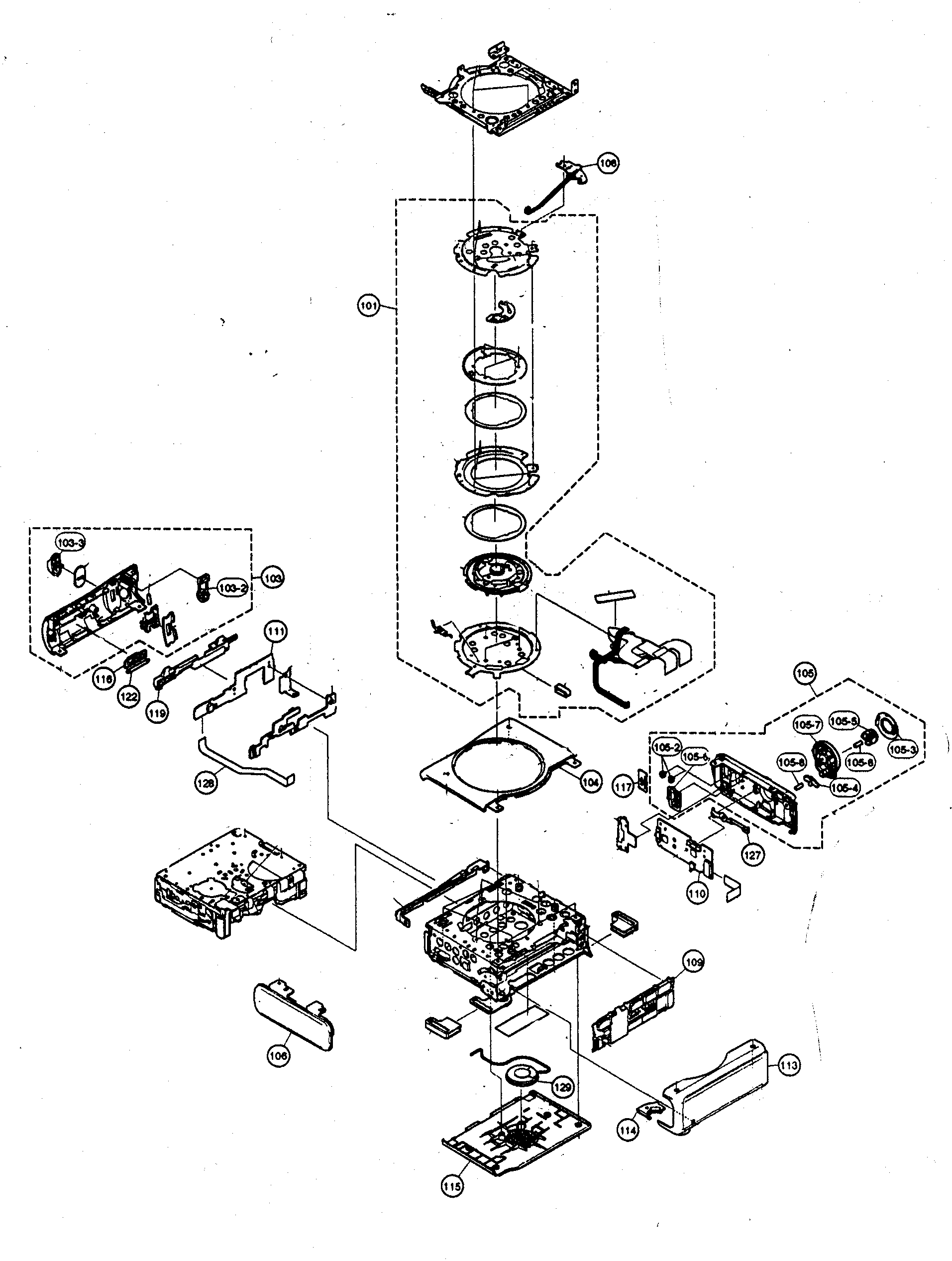 Lcd assy
