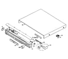 Panasonic SA-HT700P cabinet parts diagram