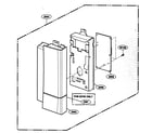 Kenmore 72163762300 controller parts(2) diagram