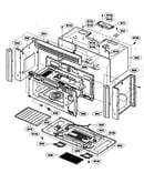 Oven cavity parts