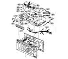 Kenmore 72163762300 interior parts(2) diagram