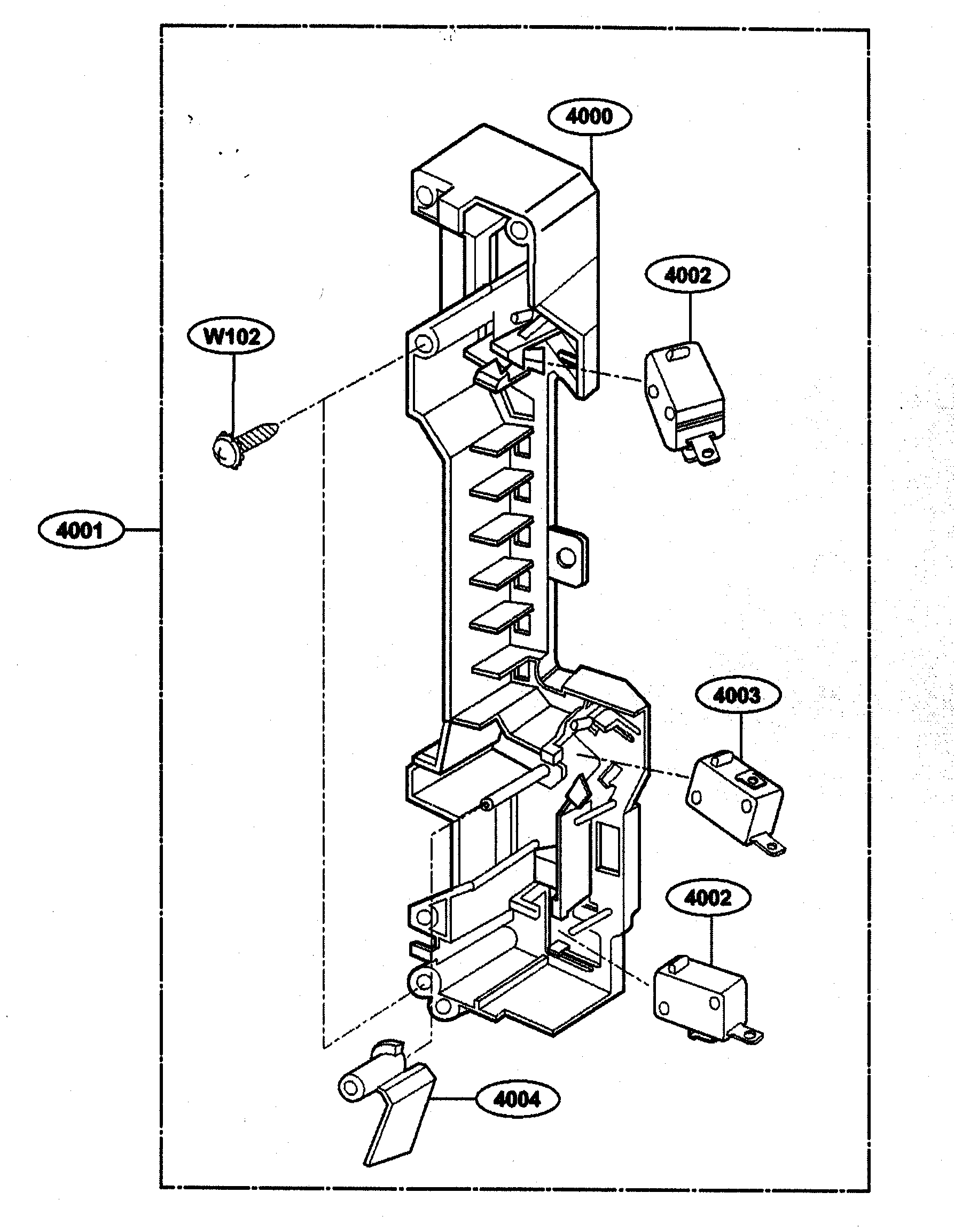 LATCH BOARD PARTS