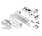 Kenwood VR-705 cabinet parts diagram