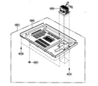 Kenmore 72163109300 base plate parts diagram