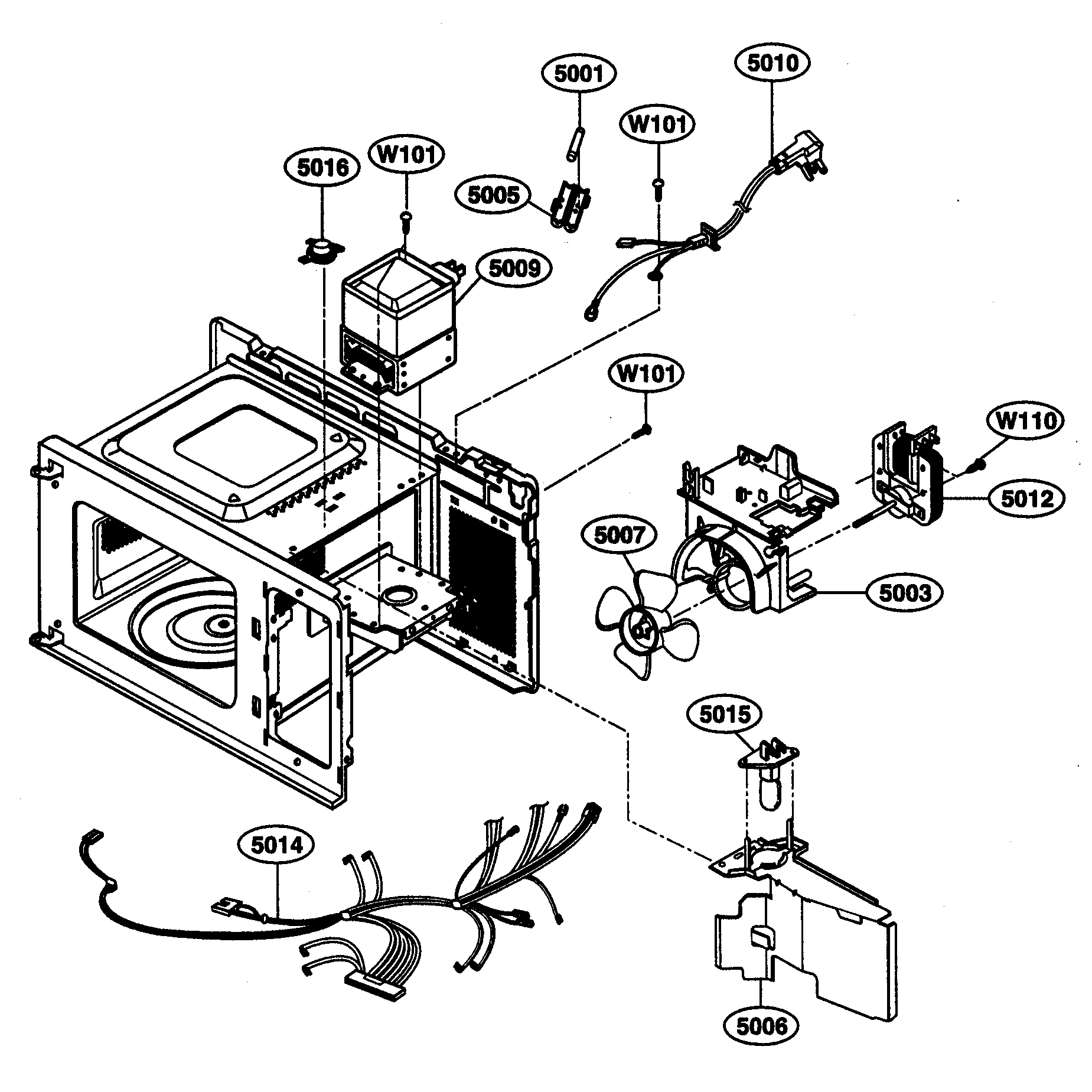 OVEN INTERIOR PARTS