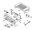 Sony STR-K750P cabinet parts diagram