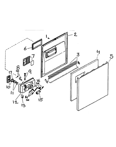 Door assy