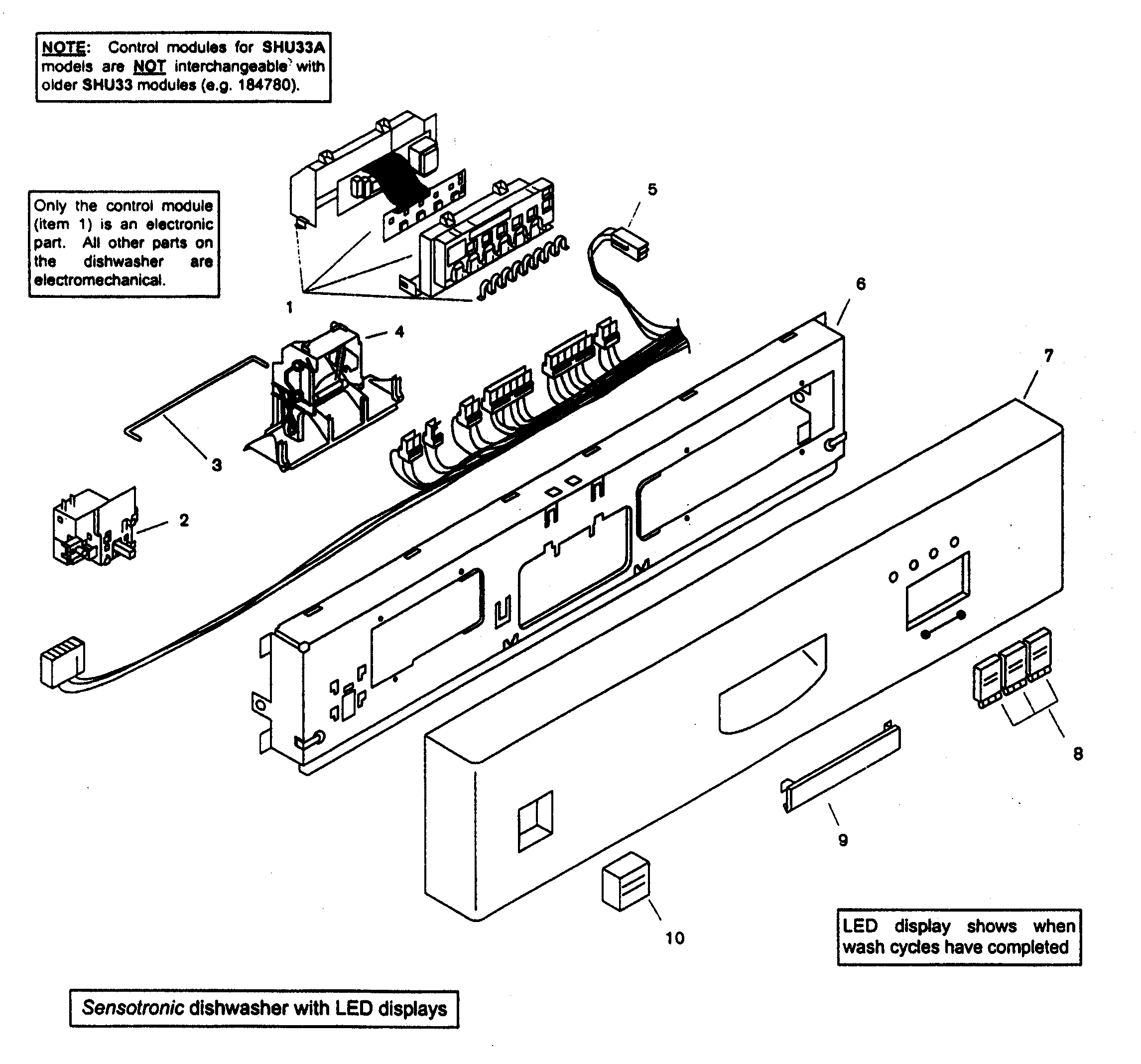 Fascia panel