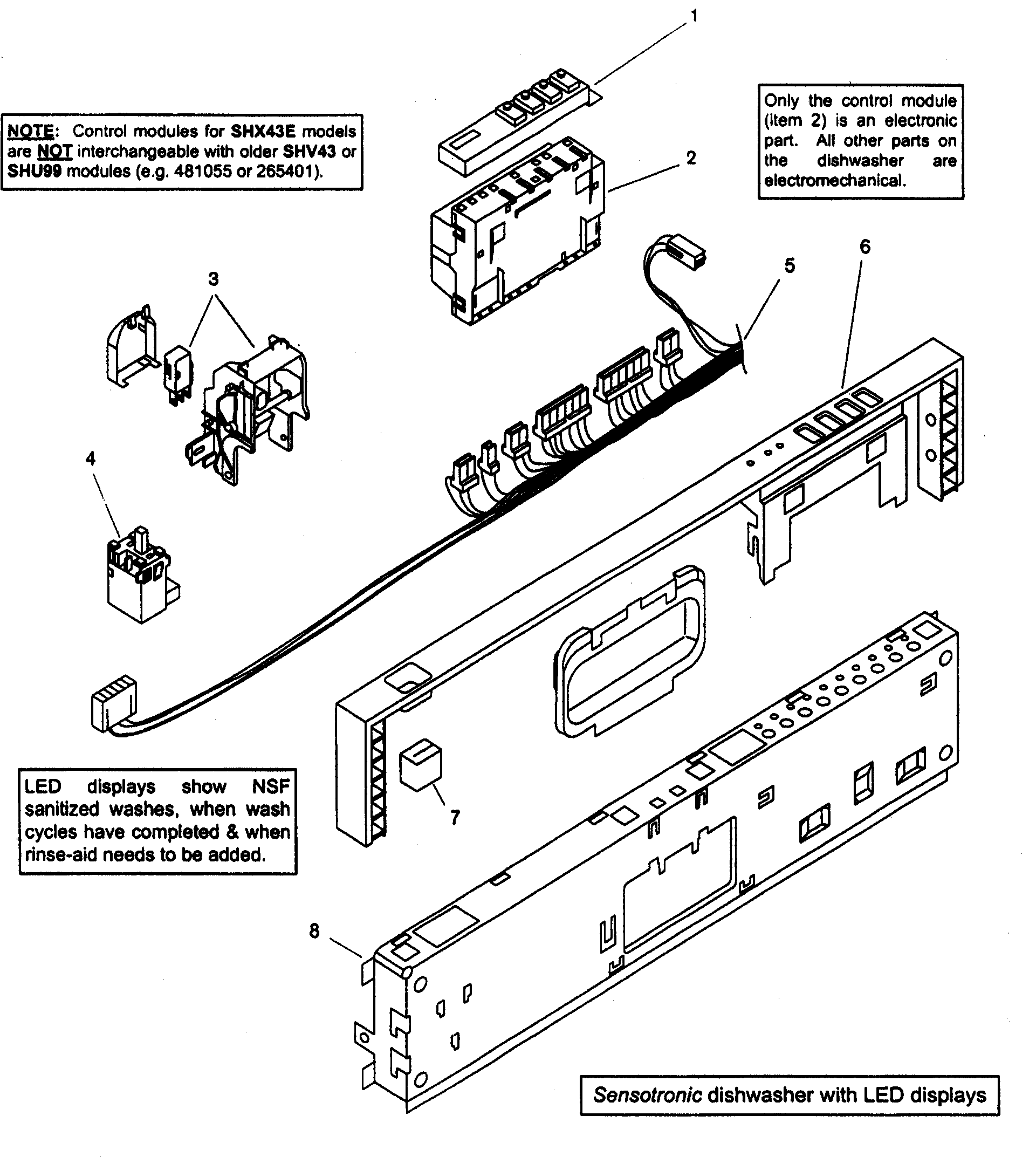 Fascia panel