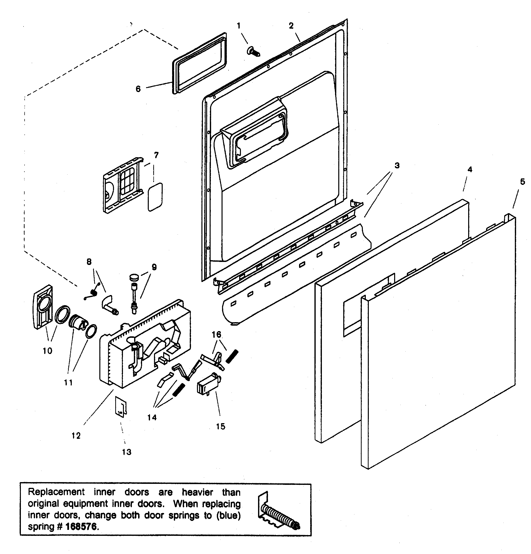 Door assy