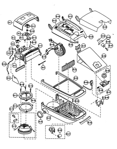 Canister/motor assy