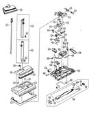 Power nozzle/agitator assy