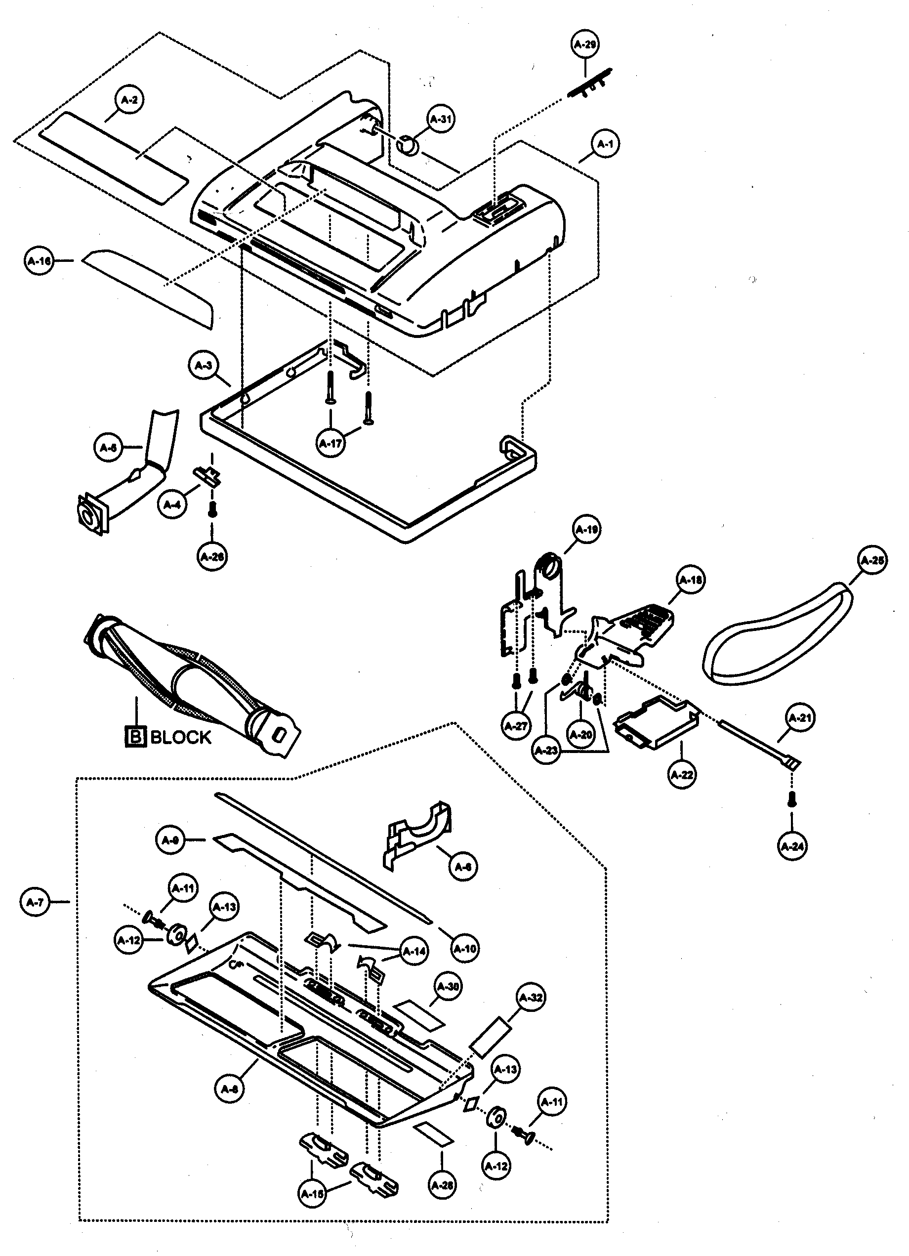 Nozzle housing