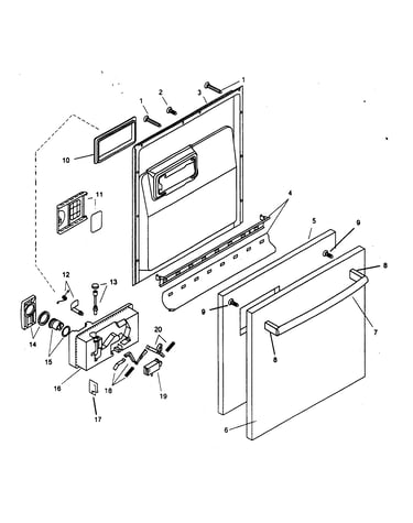 Door assy