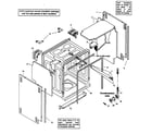 Bosch SHX46A07UC/14 tank assy diagram