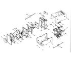 Magnavox MC-320 cabinet parts diagram