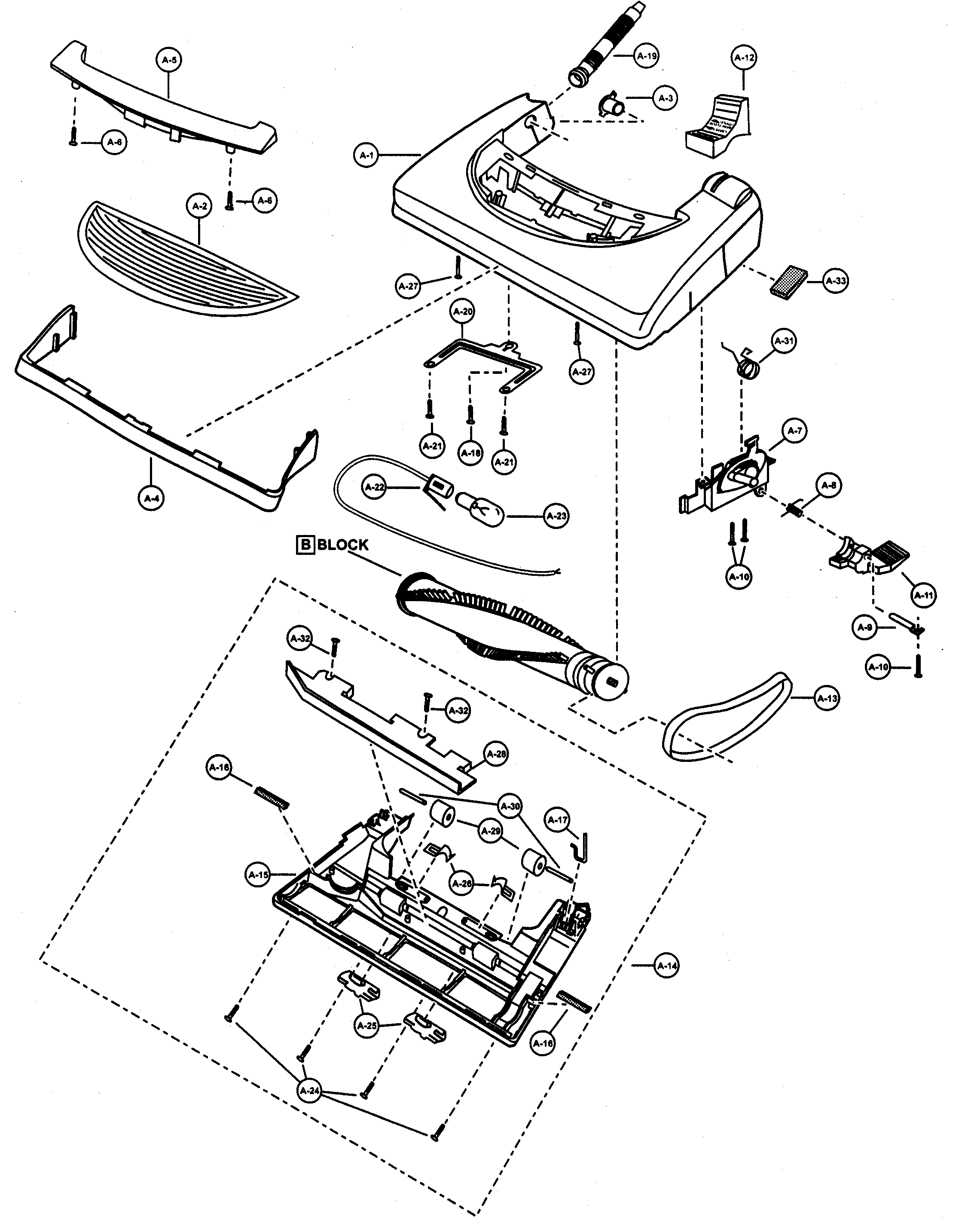 Nozzle housing