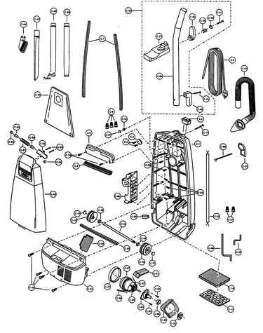 Body/motor housing/motor