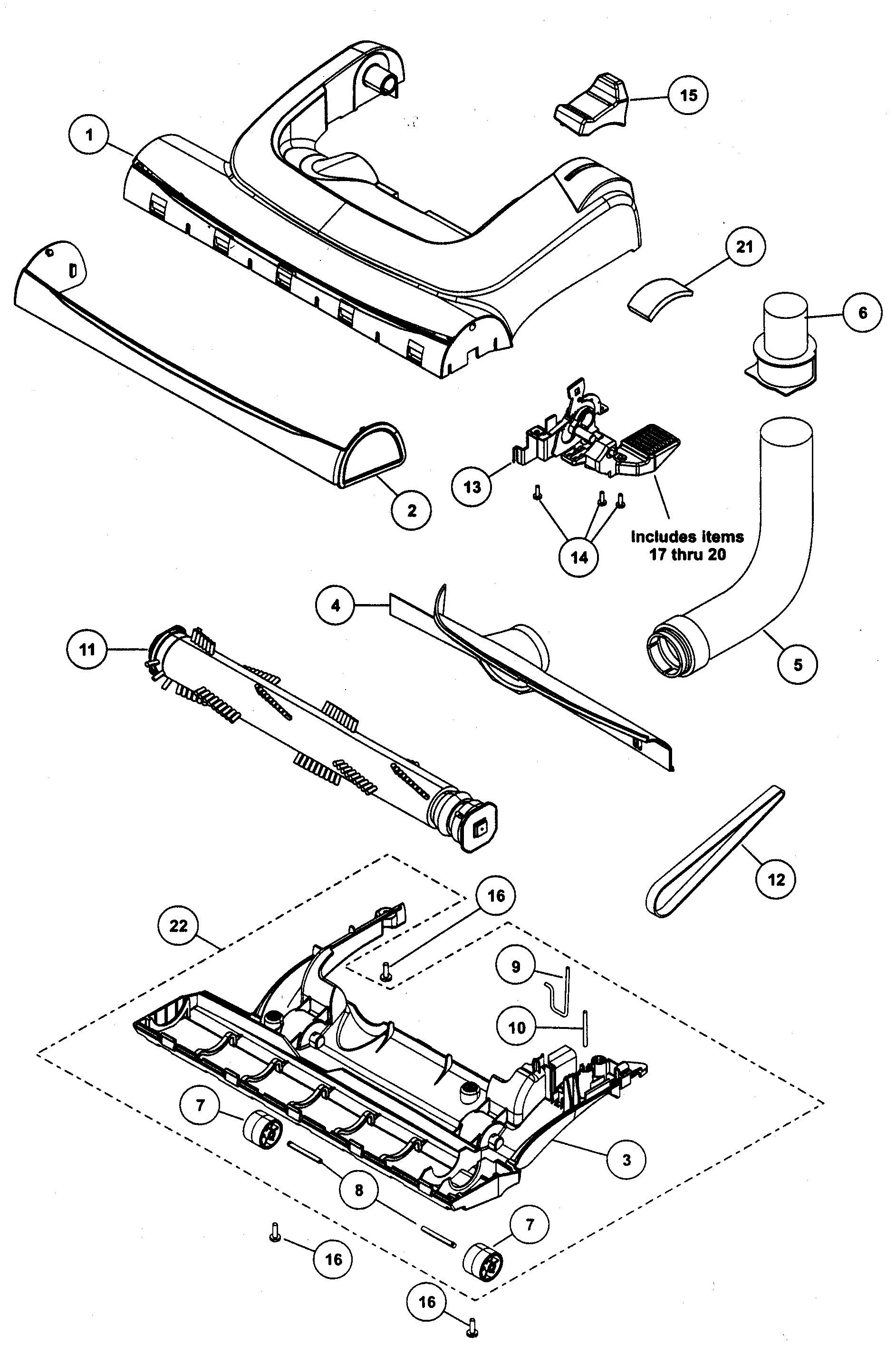 Nozzle housing