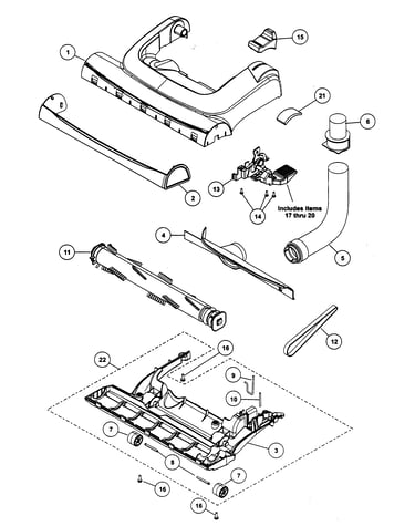 Nozzle housing