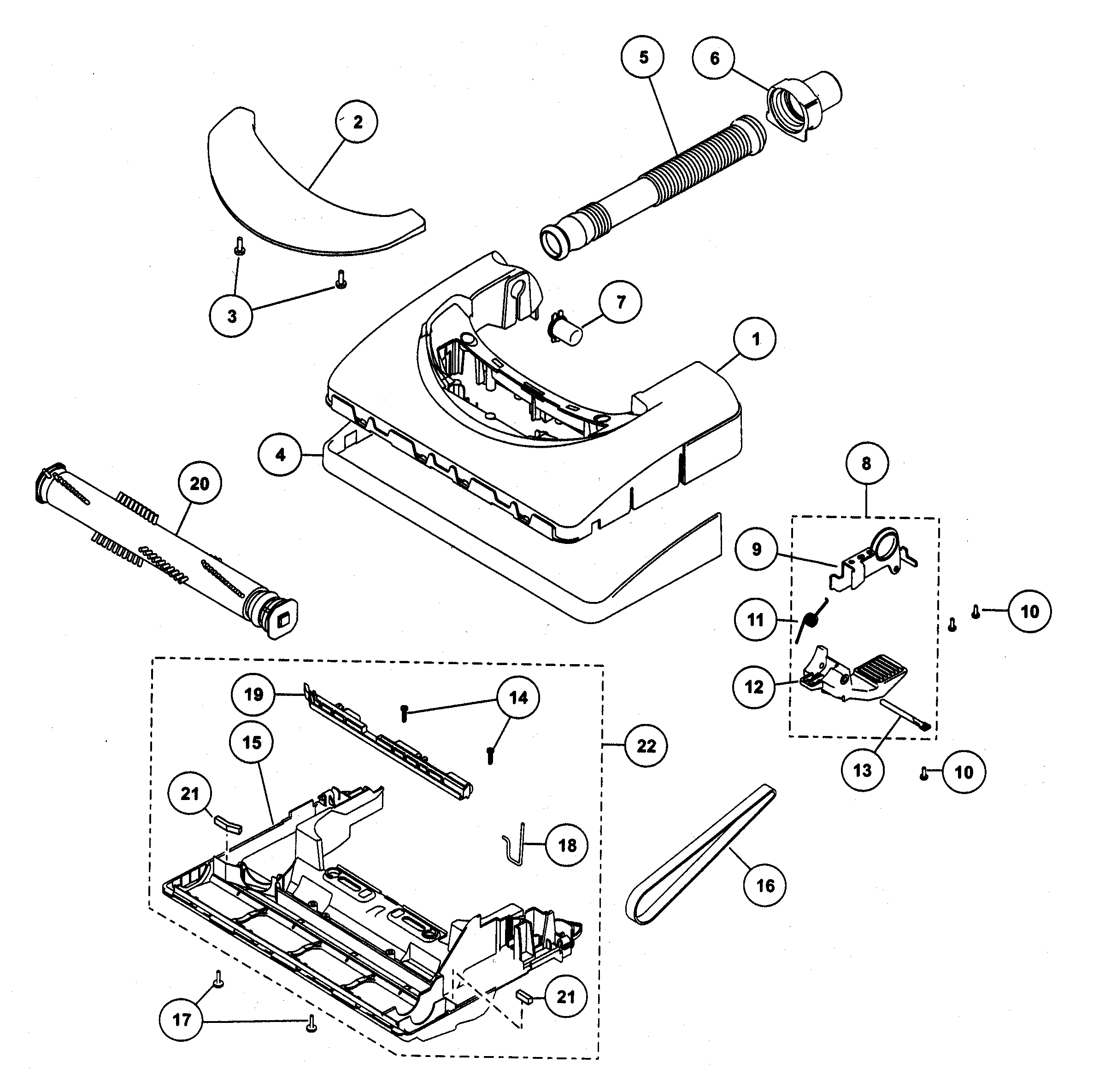 Nozzle housing