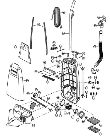Body/motor housing/motor