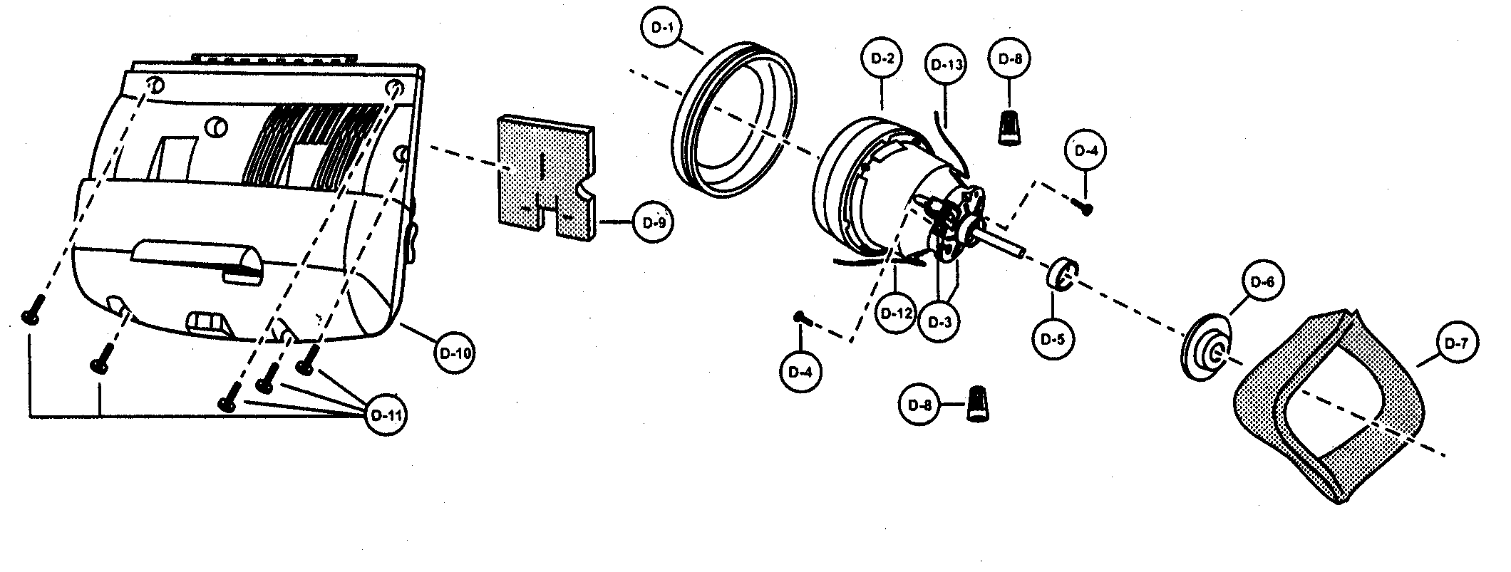 Motor case/motor