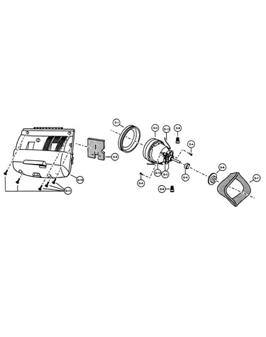 Motor case/motor