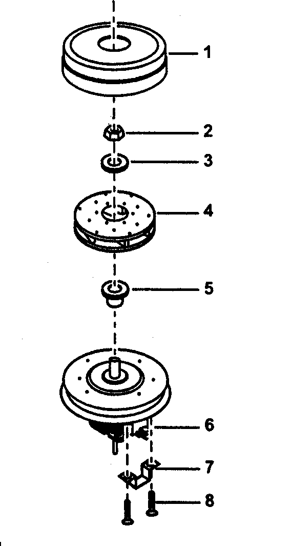 Motor fan assy