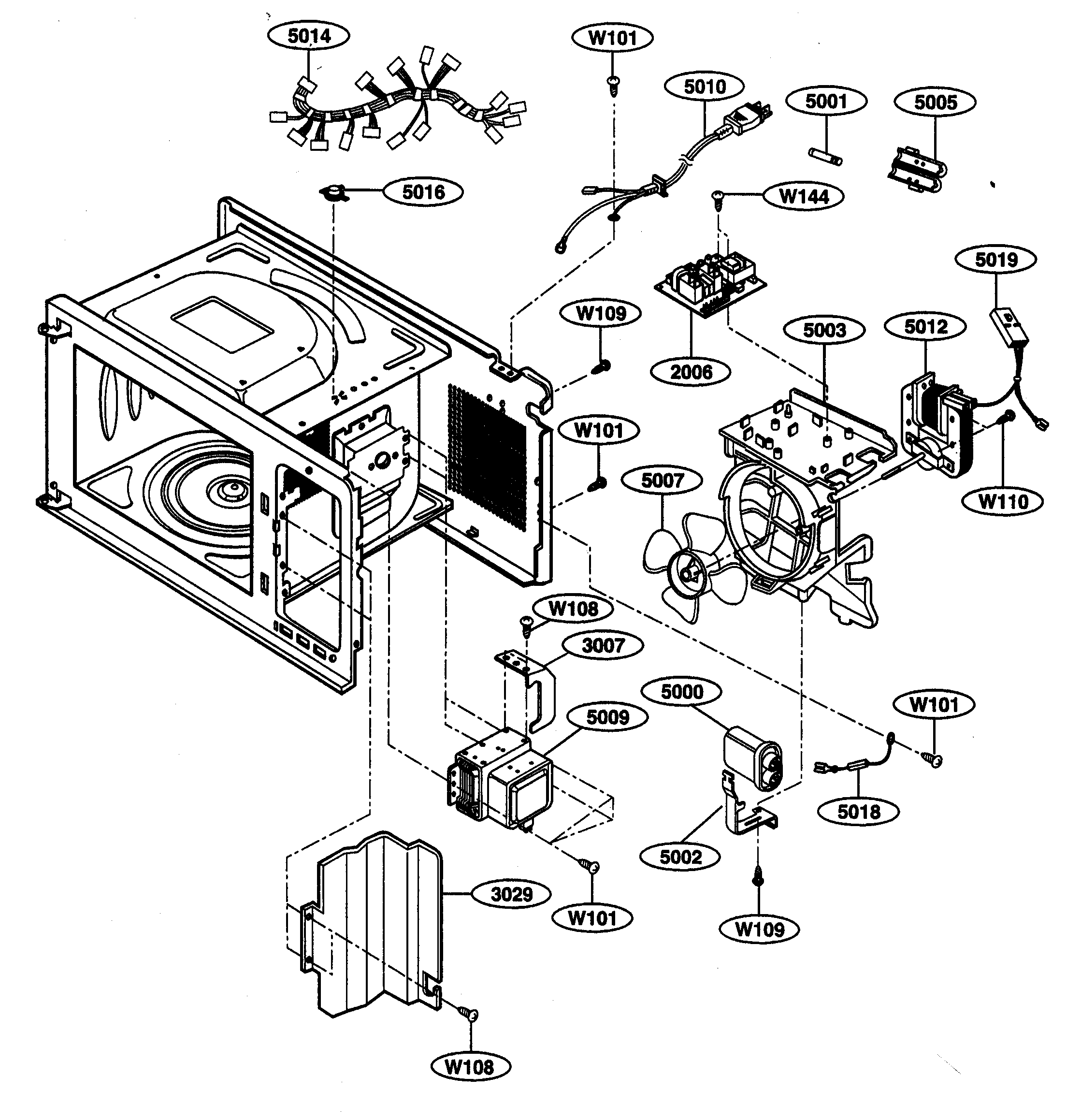 Oven interior