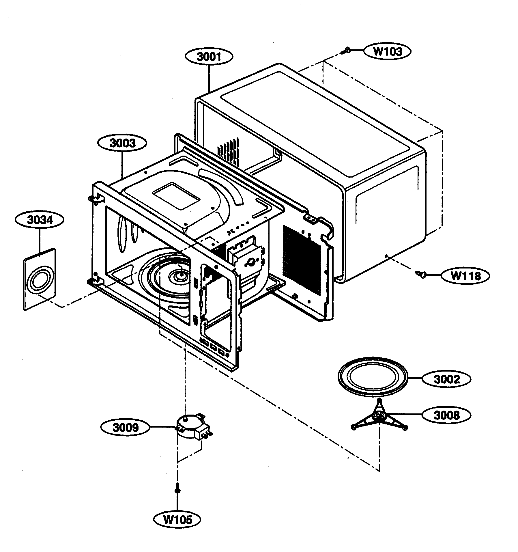 Oven interior